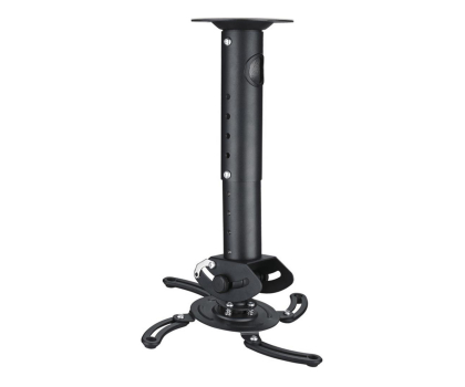 Uchwyt do projektora Deltaco ARM-500L Sufitowy uchwyt do projektora Czarny